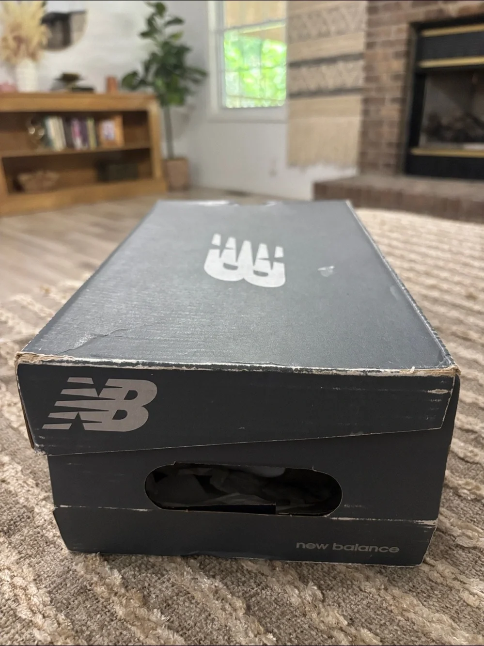 New Balance 574 Gray and White Lace-Up Sneakers Women’s size 8.5/9